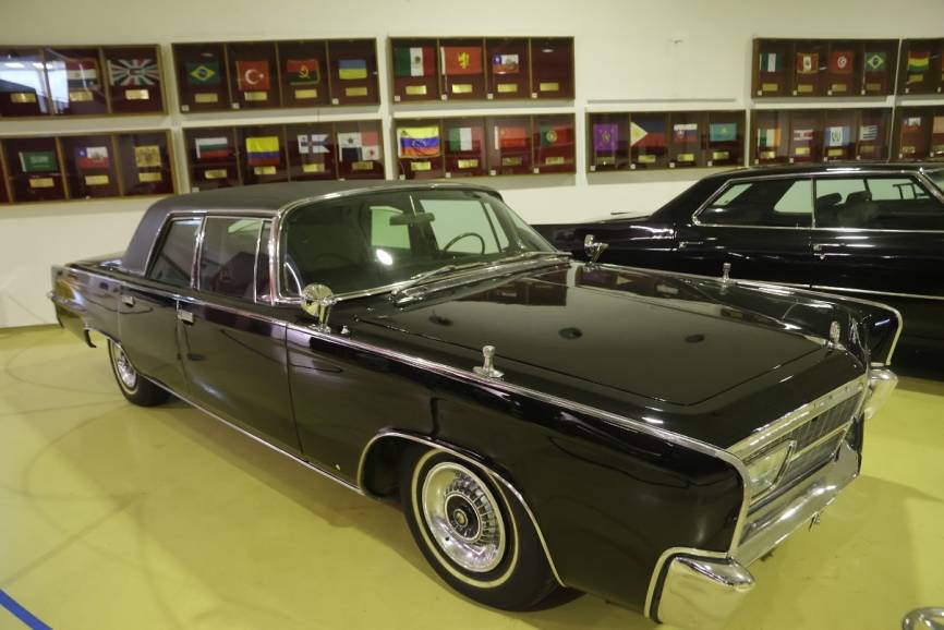 Otra de las piezas únicas de la colección es este Chrysler “Imperial LeBaron”, adquirido a través del innovador empresario Eduardo Barreiros.