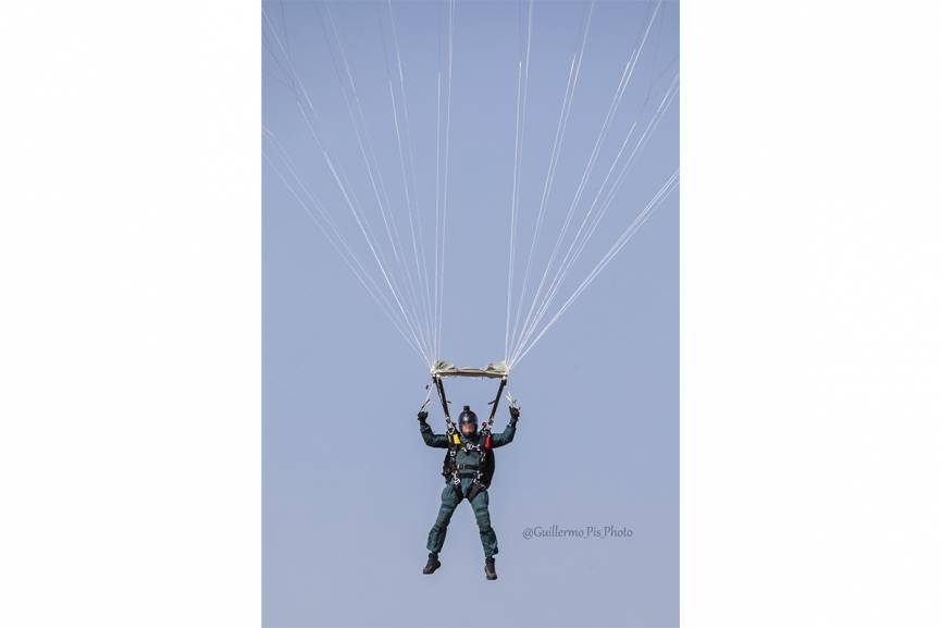 Durante este LP , la Unidad ha realizado saltos con apertura manual , saltos con Oxígeno, saltos en Tandem... y un largo etc de situaciones que sin duda les valdrán como experiencia en operaciones reales.