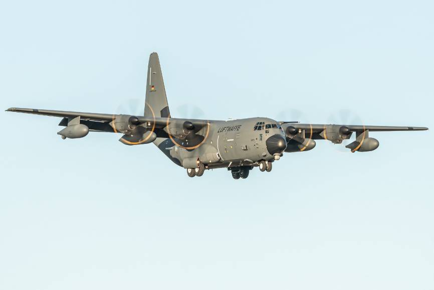 Lockheed Martin C-130J Super Hercules.