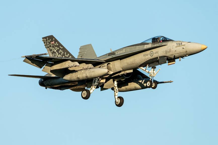 McDonnell Douglas F/A-18A Hornet.