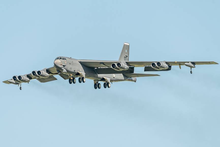 boeing B-52H Stratofortress.