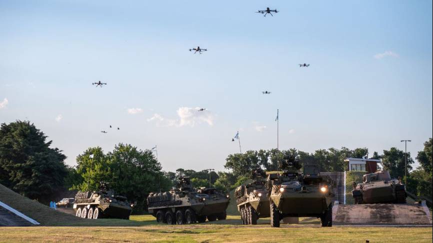 Tienen una capacidad de 9 soldados complertamente equipados.